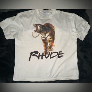 Rhude tiger tshirt XL